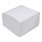 Dinner Napkin, 1-Ply, 17 x 17, White, 250/Pack, 12 Packs/Carton (8307W)