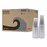 Clear Plastic PET Cups, 20 oz, 50/Sleeve, 20 Sleeves/Carton (PET20)