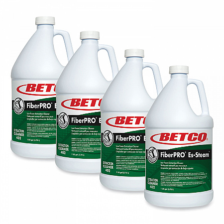 FiberPRO Es-Steam Carpet Cleaner, Country Fresh Scent, 1 gal Bottle, 4/Carton (4020400)