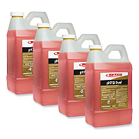 pH7Q Dual Neutral FastDraw Disinfectant Cleaner, Lemon Scent, 67.6 oz Bottle, 4/Carton (3554700)