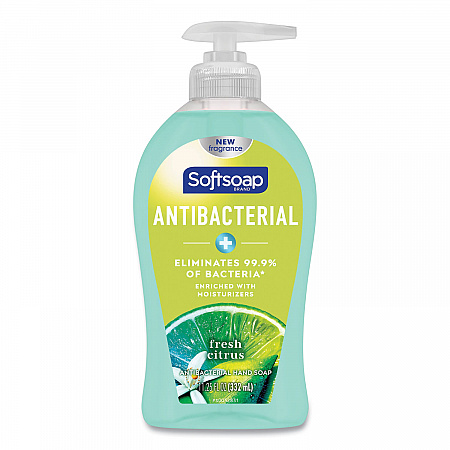 Antibacterial Hand Soap, Fresh Citrus Scent, 11.25 oz, 6/Carton (44572)