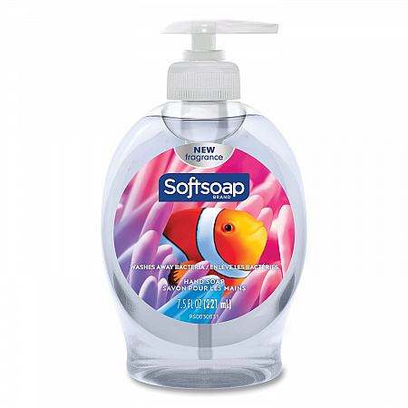 Liquid Hand Soap, Fresh Scent, 7.5 oz, 6/Carton (45636)
