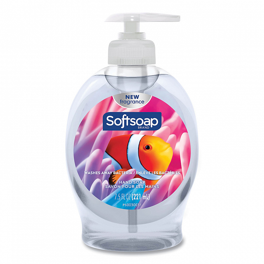 Liquid Hand Soap, Fresh Scent, 7.5 oz, 6/Carton (45636)