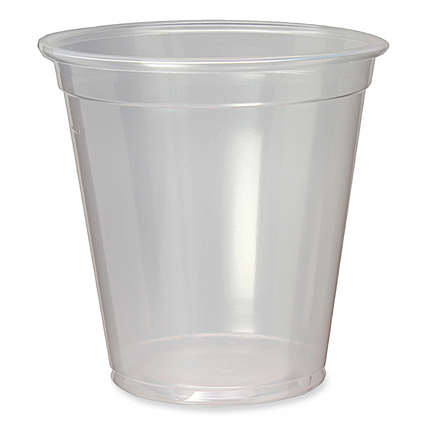 Nexclear Polypropylene Drink Cups, 7 oz, Plastic, Clear, 50/Bag, 20 Bags/Carton (NC7)