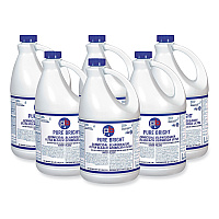 Liquid Germicidal Bleach, Fragrance-Free, 1 gal Bottle, 6/Carton (BLEACH6)