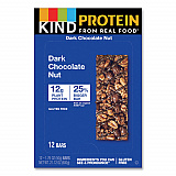 Protein Bars, Double Dark Chocolate, 1.76 oz Individually Wrapped, 12/Pack (26036)