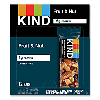 Fruit and Nut Bars, Fruit and Nut Delight, 1.4 oz Bar, 12/Box (17824)