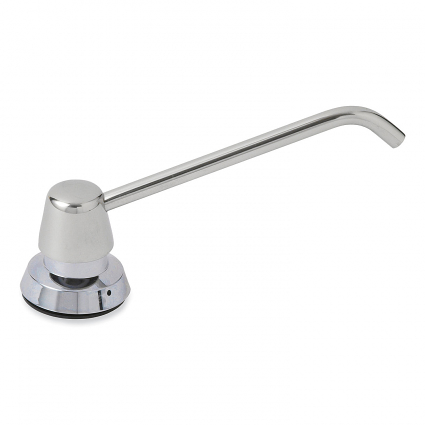 Counter-Mounted Soap Dispenser, 34 oz,  3 x 4 x 6, Stainless Steel (8226)