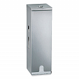 ClassicSeries Surface-Mounted Three-Roll Toilet Tissue Dispenser, 4.63 x 5 x 14.88, Satin Finish Stainless Steel (27313)