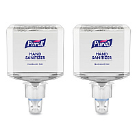 Advanced Hand Sanitizer Gentle and Free Foam, 1,200 mL Refill, Fragrance-Free, For ES4 Dispensers, 2/Carton (505102)