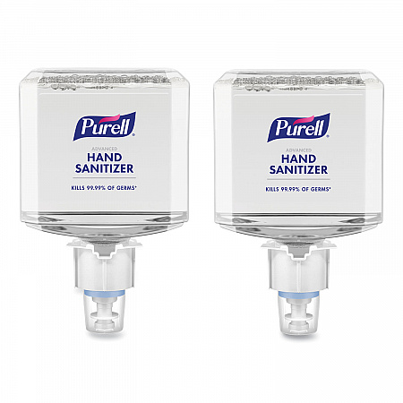 Advanced Hand Sanitizer Foam, For ES4 Dispensers, 1,200 mL Refill, Refreshing Scent, 2/Carton (505302)