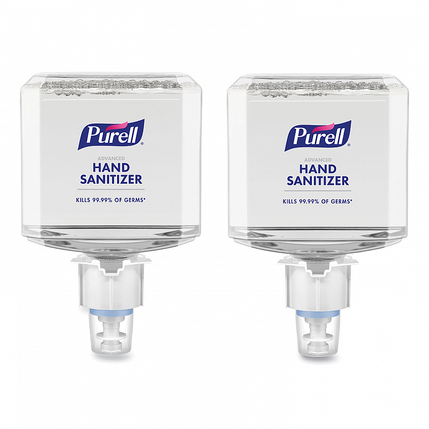 Advanced Hand Sanitizer Foam, For ES4 Dispensers, 1,200 mL Refill, Refreshing Scent, 2/Carton (505302)