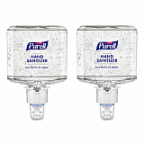 Advanced Hand Sanitizer Gel Refill, 1,200 mL, Clean Scent, For ES4 Dispensers, 2/Carton (506302)