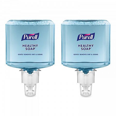 HEALTHY SOAP Foam Refill, For ES4 Dispensers, Cranberry Scent, 1,200 mL, 2/Carton (507702)