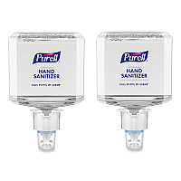 Advanced Hand Sanitizer Foam, For ES6 Dispensers, 1,200 mL Refill, Clean Scent, 2/Carton (645302)