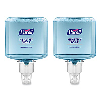 HEALTHY SOAP Gentle and Free Foam Refill, For ES6 Dispensers, Fragrance-Free, 1,200 mL, 2/Carton (647202)
