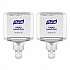Advanced Hand Sanitizer Gentle and Free Foam, 1,200 mL Refill, Fragrance-Free, For ES8 Dispensers, 2/Carton (775102)