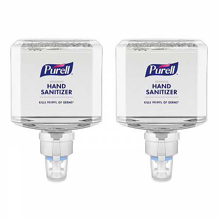 Advanced Hand Sanitizer Foam, For ES8 Dispensers, 1,200 mL Refill, Clean Scent, 2/Carton (775302)
