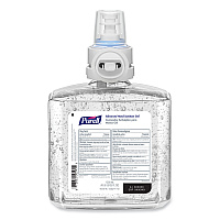 Advanced Hand Sanitizer Gel Refill, 1,200 mL, Clean Scent, For ES8 Dispensers, 2/Carton (776302)