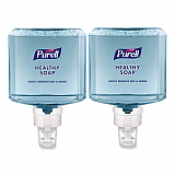 HEALTHY SOAP Foam Refill, For ES8 Dispensers, Fresh Scent, 1,200 mL, 2/Carton (777702)