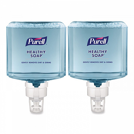 HEALTHY SOAP Foam Refill, For ES8 Dispensers, Fresh Scent, 1,200 mL, 2/Carton (777702)