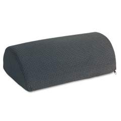 Safco Half-Cylinder Padded Foot Cushion, 17.5w x 11.5d x 6.25h, Black (92311)