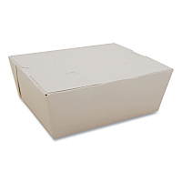 ChampPak Carryout Boxes, 6 x 4.75 x 2.5, White, Paper, 300/Carton (0748)