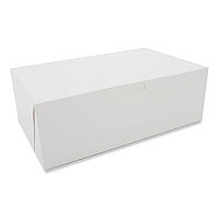 Donut Boxes, 10.75 x 6.75 x 3.62, White, Paper, 250/Carton (1018)
