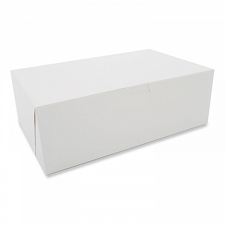 Donut Boxes, 10.75 x 6.75 x 3.62, White, Paper, 250/Carton (1018)