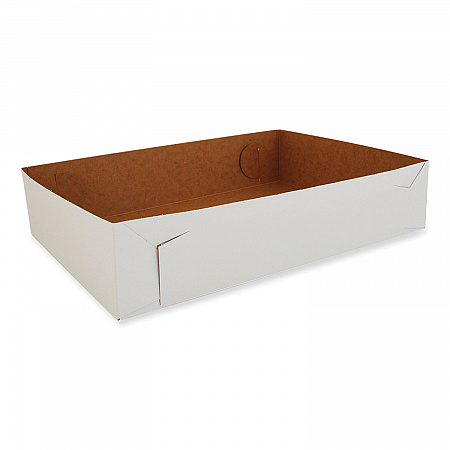 Donut Trays, 14 x 10 x 3, White, Paper, 250/Carton (1021)