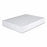 Donut Boxes, 15 x 11.5 x 2.25, White, Paper, 100/Carton (1239)