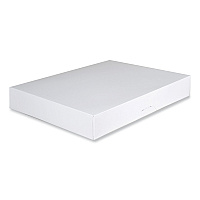 Donut Boxes, 15 x 11.5 x 2.25, White, Paper, 100/Carton (1239)