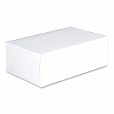 Donut Boxes, 10 x 6.25 x 3.5, White, Paper, 200/Carton (1240)