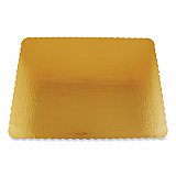 Gold Cake Pads, 25.5 x 17.5, Gold, Paper, 50/Carton (1655)