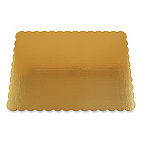Gold Cake Pads, 14 x 10, Gold, Paper, 50/Carton (1660)