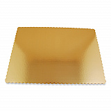 Gold Cake Pads, 25.5 x 17.5, Gold, Paper, 25/Carton (1670)
