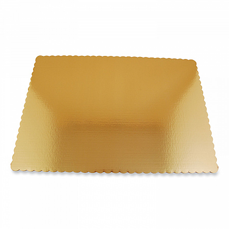 Gold Cake Pads, 25.5 x 17.5, Gold, Paper, 25/Carton (1670)