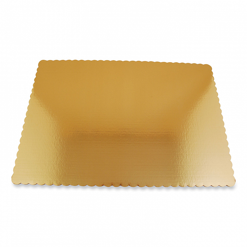 Gold Cake Pads, 25.5 x 17.5, Gold, Paper, 25/Carton (1670)