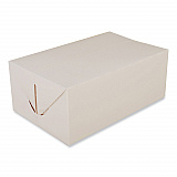Carryout Boxes, 7" x 4.5" x 2.75", White, Paper, 500/Carton (2718)
