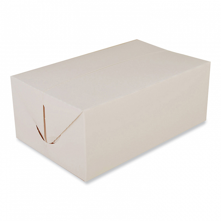 Carryout Boxes, 7" x 4.5" x 2.75", White, Paper, 500/Carton (2718)