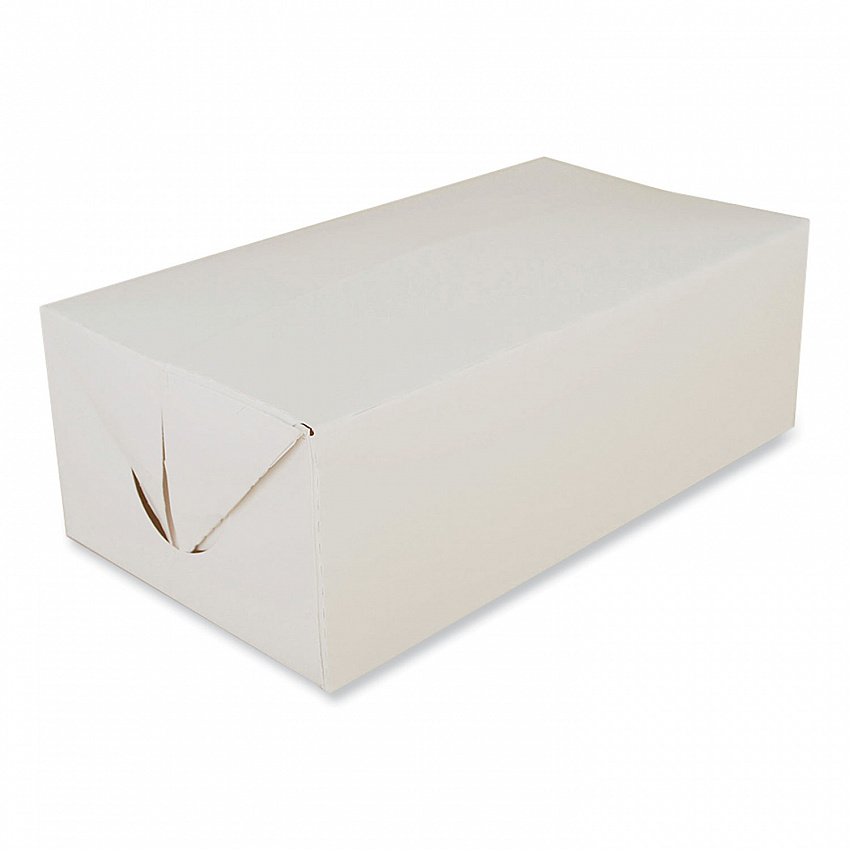 Carryout Boxes, 9 x 5 x 3, White, Paper, 400/Carton (2730)