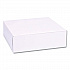 White One-Piece Non-Window Bakery Boxes, Standard, 8 x 2.5 x 8, White, Paper, 250/Bundle (1533)
