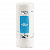 Pacific Blue Select Two-Ply Perforated Paper Kitchen Roll Towels, 2-Ply, 11 x 8.88, White, 100/Roll (27300RL)