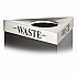 Trifecta Waste Receptacle Lid, Laser Cut 