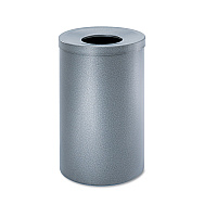Black Speckle Receptacles, 35 gal, Steel, Black Speckle (9677NC)