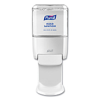 Push-Style Hand Sanitizer Dispenser, 1,200 mL, 5.25 x 8.56 x 12.13, White (502001)