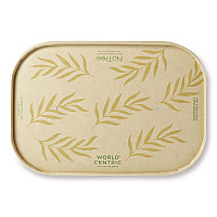 Paper Lids for Containers, 4.7 x 6.8 x 0.8, Natural, Paper, 300/Carton (CTLNT16)