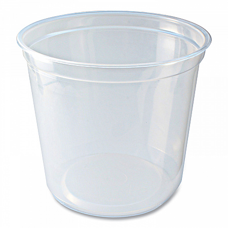 Microwavable Deli Containers, 24 oz, 4.6