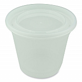 Newspring DELItainer Microwavable Container, 32 oz, 5.6 x 5.6 x 4.9, Clear, Plastic, 200/Carton (L8328)