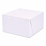 Bakery Boxes, Standard, 7 x 7 x 4, White, Paper, 250/Carton (1521)